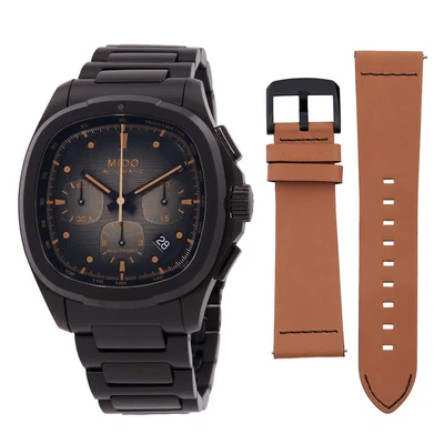 Relógio Mido Multifort TV cronógrafo automático mostrador cinza M049.527.33.081.00 - Imagem 1 de 3