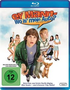 Ey Mann - Wo is' mein Auto? (Blu-ray) Ashton Kutcher Seann William Scott - Picture 1 of 1