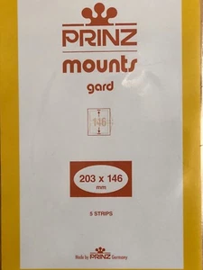 PRINZ SUPPORTI PER FRANCOBOLLI 203/146 - Foto 1 di 4