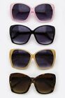 Oversized Square Flat Big Lens Womens Sunglasses Vintage Retro Jackie O 