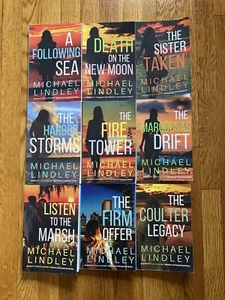 Hanna and Alex Low Country Mysteries 2-10 Michael Lindley Paperback Pls Read - Picture 1 of 4