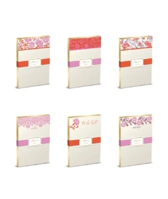 Punch Studio Lady Jayne E4 Prairie Rose 4"x6" Gilded Notepad List - Choose De... - Image 1 of 2