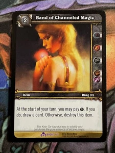 Insignia Promocional World of Warcraft TCG 1/4 Banda de Magia Canalizada - Imagen 1 de 2