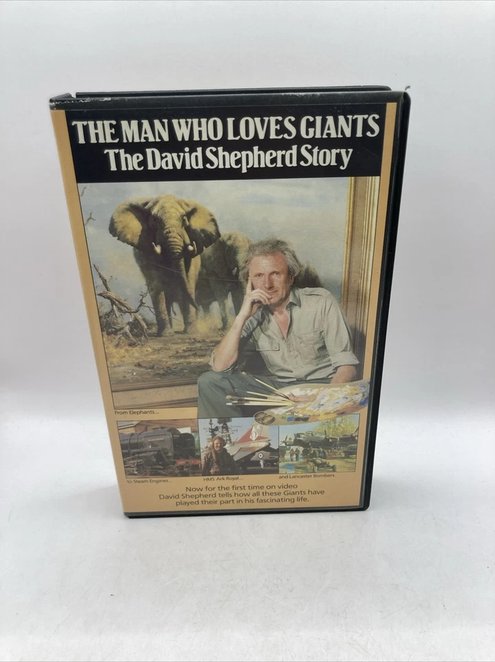The Man Who Loves Giants VHS Maxell Video Tape Big Box - Image 1 of 4