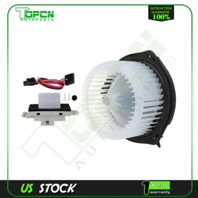 HVAC Blower Motor and Resistor Front Fit For 2004-05 06 2008 Pontiac Grand Prix - Image 1 of 4