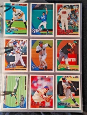 2010 Topps base cards 1-250 Pick from drop down list - Image 1 of 3