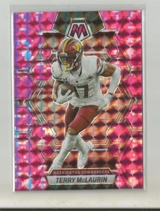 2023 Panini Mosai TERRY MCLAURIN Mosaico Rosa Mimetico - Foto 1 di 1
