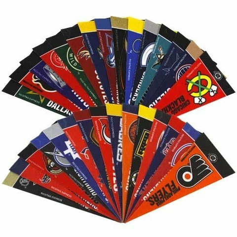 RICO/TAG Express - NHL Felt Mini Pennants  4" x 9" - U-Pick from list Cover