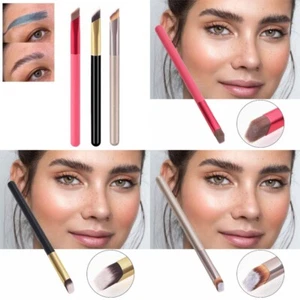 Professional Angled Eyebrow Brush Eye Liner Brush Brow Makeup Cosmetic Tool - Picture 1 of 13
