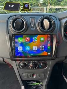 DAB+ For Dacia Sandero Logan MK2 2012-20 Android14 Radio Stereo HeadUnit CarPlay - Picture 1 of 22