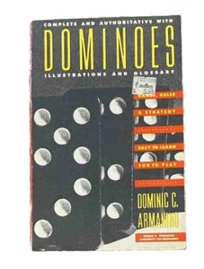 Vintage Dominoes Illustrations & Glossary Book - First Fireside Edition 1987 - Picture 1 of 3