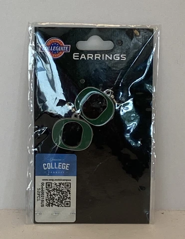 Collegiate Brand New Ohio University Earrings Free Shipping Cover