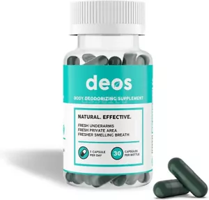 DEOS Integratore Deodorante Interno – DEOS Deodorante Corpo Completo - Foto 1 di 8