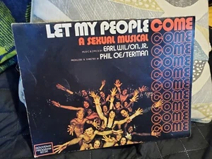 Rare Souvenir Program 1974 LET MY PEOPLE COME Sexual Musical Wilson & Oesterman - Picture 1 of 8