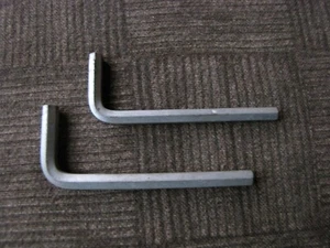 Parker-Kalon Lot of 2 - 7/32" & 1/4" Hex Key SAE Allen Wrenches Vintage - Picture 1 of 8