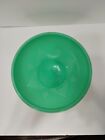 Vintage Tupperware #339 -3 And 339-2 Jadeite Green Colander Strainer Bowl