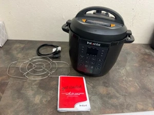 INSTANT POT DUPC601BKWM 6QT PRESSURE COOKER (WBP011665) - Picture 1 of 11