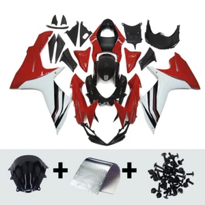 Red White Fairings for Suzuki GSXR600 GSXR750 K11 2011-2021 ABS Plastic Bodywork - Picture 1 of 9