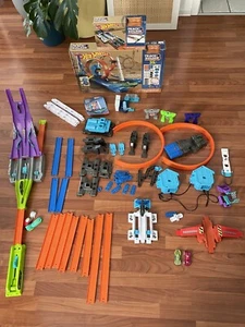 Hot Wheels Track Builder Rennbahn großes Set Hotwheels 80-teilig - Bild 1 von 1