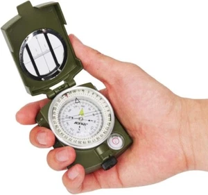 Military Compass Lensatic Sighting Waterproof And Navigation Shakepro - Picture 1 of 8