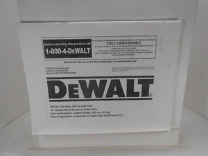 DEWALT DW716 120/230 VOLT 12" DOUBLE BEVEL COMPOUND MITER SAW OWNER'S MANUAL - Picture 1 of 2