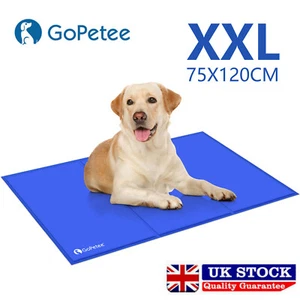 M-XXL Pet Self Cooling Mat Gel Pad Summer Cool Bed Mattress Heat Relief Dog Cats - Picture 1 of 28