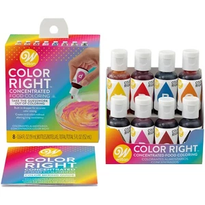 Wilton Color Right Performance Food Coloring Set, 8-piece - Picture 1 of 1