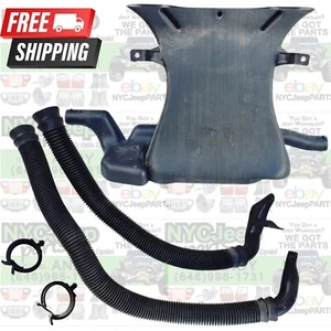 7pc Set 03-06 Jeep TJ Wrangler Dash DEFROST AIR VENT DUCT with HOSE Clips - Picture 1 of 18