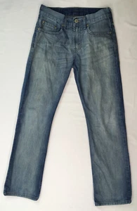 Levi's 514 Jeans Youth Boys 12REG 26x26.5 True 26x27 Blue Denim - Picture 1 of 13