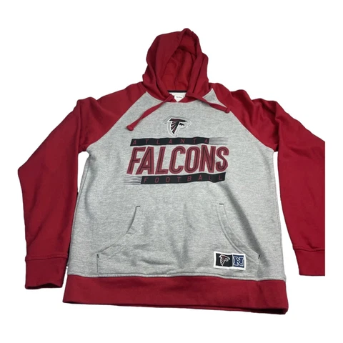 Atlanta Falcons Hoodie Adult Medium Sweatshirt Pullover Mens NFL Team Apparel Cover