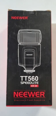 Neewer TT560 Flash Speedlite for DSLR Cameras with Standard Hot Shoe - Imagem 1 de 4
