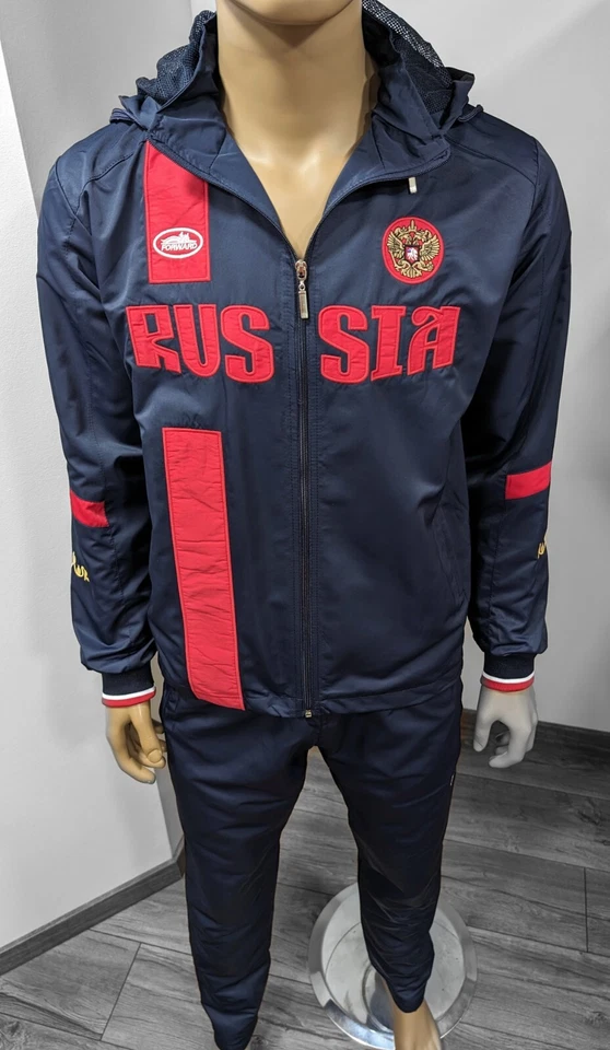 FORWARD TEAM "RUSSIA" Unisex Trainingsanzug Modell 2024 S-M-L-XL-XXL Dunkelblaue - Bild 1 von 4