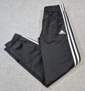 Adidas Old New Stock Boy's Size 10/12 3 Stripe Black Jogger Active Track Pant - Picture 1 of 7