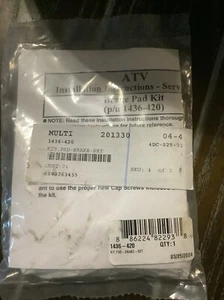 Juego de pastillas de freno originales Arctic Cat 2004-2018 XC 450 EFI ATV 700 1436-420 - Imagen 1 de 2