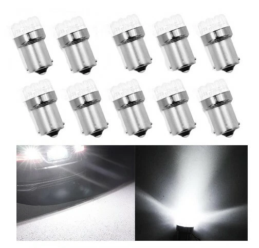 10x Ampoules LED 24V R5W R10W 9 leds SMD Blanc Xenon 6000k Lampe Veilleuses - Bild 1 von 1