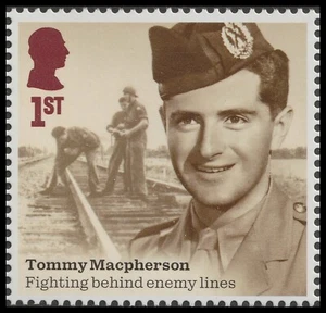 GB 5317 Valour and Victory Tommy Macpherson 1st single MNH 2025 - Picture 1 of 1