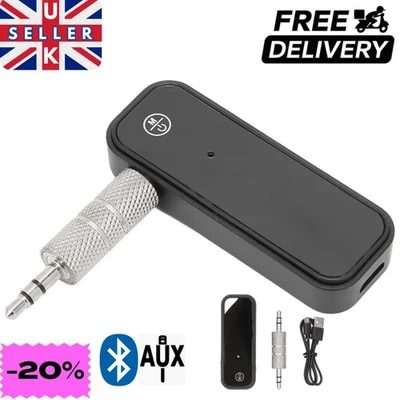 SELLERTREE 2-in-1 Wireless Bluetooth 5.0 Transmitter Empfänger Adapter Audio 3,5mm Klinke Aux