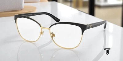 Lentes de demostración negras para mujer Ralph Lauren RL5099 9003 55 mm Foto 1 de 4