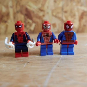 Lote de 3 Minifiguras Lego Spiderman - Todas Diferentes - Red Plateada - Imagen 1 de 3