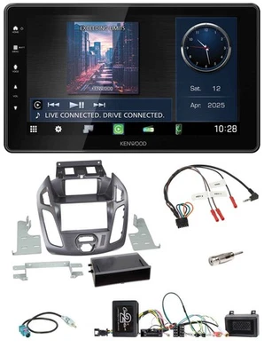 Kenwood Lenkrad Bluetooth USB DAB Autoradio für Ford Transit Connect Pegasus 201 - Bild 1 von 4