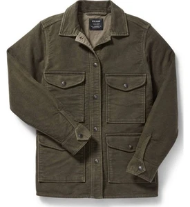 FILSON Point Hope Moleskin Jac-Shirt Damen oliv 20076960 Größe M - Bild 1 von 9