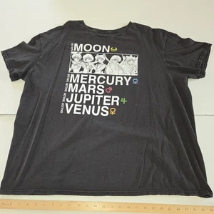 Sailor Moon Anime T-Shirt Mercury, Mars, Jupiter & Venus Naoko Size 2XL See Pics - Picture 1 of 6