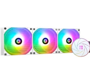 Thermalright AQUA ELITE 360 White ARGB Liquid CPU Cooler, 3 x 120mm PWM Fans - Zdjęcie 1 z 14