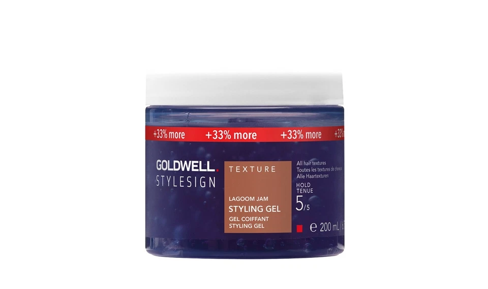 Goldwell Stylesign Texture Lagoom Jam Styling Gel 200 ml XXL ultrastarker Halt - Bild 1 von 1