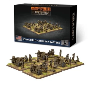 Flames Of War - 105mm Field Artillery Battery - American Army - WW2 - Late War - Picture 1 of 11
