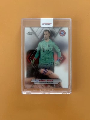 Topps Bundesliga Chrome Manuel Neuer Oncard Auto /75 FC Bayern München DFB - Bild 1 von 3