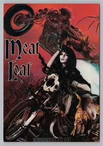 Postal de colección Meat Loaf Bad Attitude 4x6 "Mini póster" B14 - Imagen 1 de 2