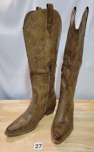 Braune Cowboystiefel, Größe 8,5 (27) - Bild 1 von 7