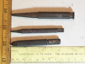 Hand tool PUNCH CENTER POINT KNURLED 7/16 M5 3/8 CHR-VAN UNION TOOL 9/32 SYRACUS - Picture 1 of 6