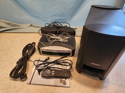 Bose AV3-2-1 Media Center mit PS3-2-1 Powered Speaker System Kabel & Fernbedienung funktioniert - Bild 1 von 4